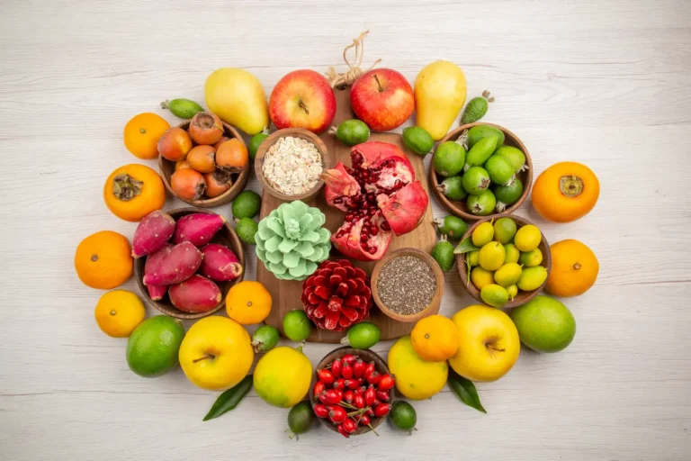 top view fresh fruits composition different fruits 2025 02 10 11 29 49 utc